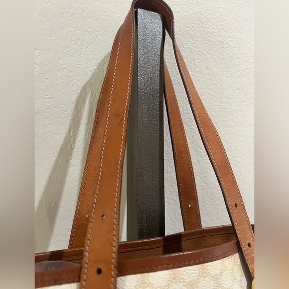 Celine | Vintage Macadam Canvas Tote - Picture 6 of 14